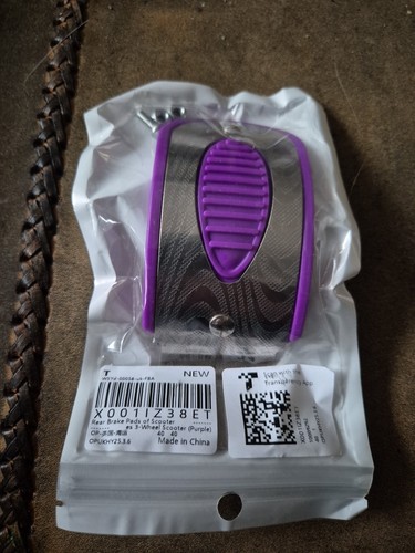 Rear brake pads for scooter - for,